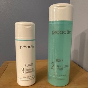 Proactiv cleansing steps 2 & 3